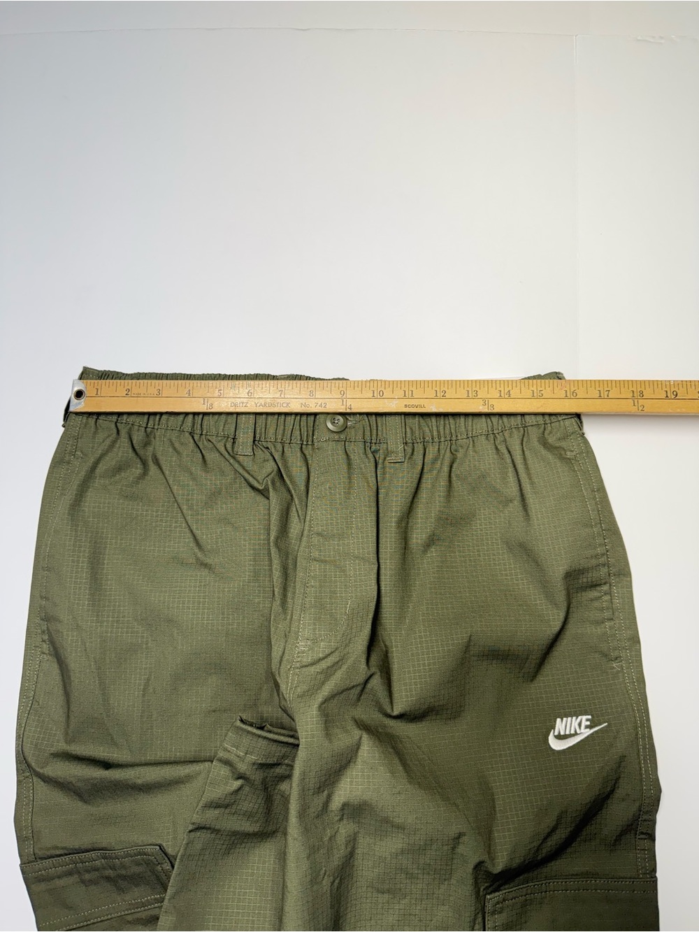 Nike Club Woven Cargo Pants Men's Sz M Ripstop Pattern HV1433-222 Retail$105 NWT - Picture 7 of 14